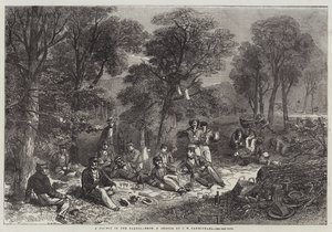 Un pique-nique dans la Baltique